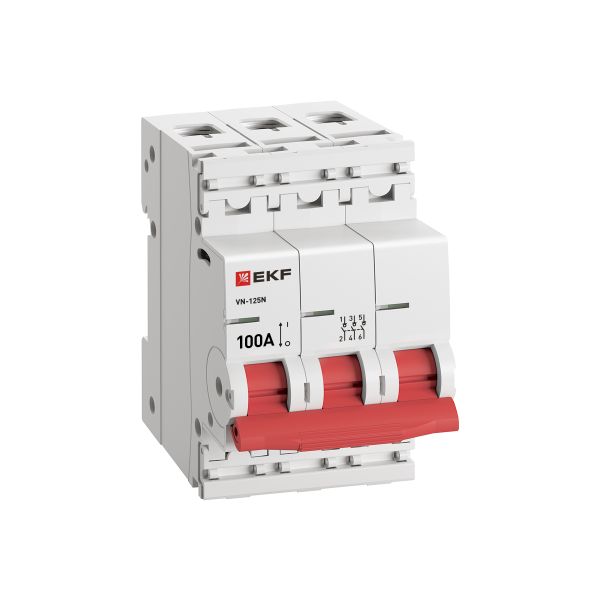 Выключатель нагрузки 3Р 100А ВН-63N EKF PROxima