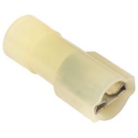 Разъем РпИм(т) 6-7-0,8 плоский 4,0-6,0мм2 мама изолированный желтый IEK 10шт