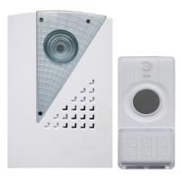 Звонок беспроводной открытая белый IP20  ЭРА C41 32 мелодии