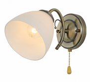 Светильник настенный (бра) 1*40Вт E27 античная бронза Rivoli 