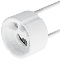 Патрон втычной GU10 керамика белый Navigator для галоген. Ламп