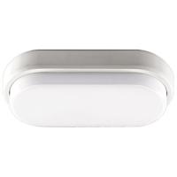 Светильник ДПП 12Вт 4000К 900лм овал белый IP65 PBH-PC2-OA Jazzway 