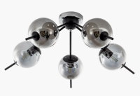 Светильник потолочный (люстра) 5*40Вт E27 черный