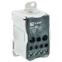 Блок распределительный на DIN-рейку КБР 250А EKF