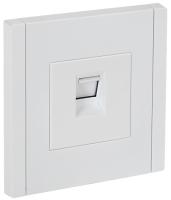 Фортепиано белый механизм RJ45 скрытая 1-ая кат.5е