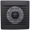 Вентилятор вытяжной d100 черный ЭВЕНТ 