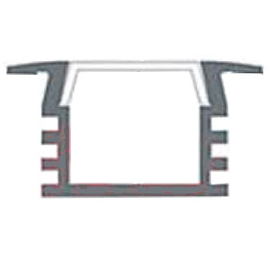 Профиль встраиваемый 22*12*2000мм ViaSvet 
