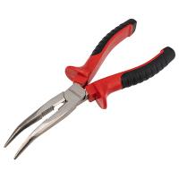 Тонкогубцы изогнутые 200мм Rexant никелированные