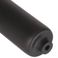 Трубка ТУТ 4/1мм черный 1м с клеем (4:1)