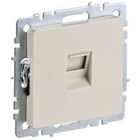 Брайт бежевый розетка RJ45 скрытая 1-ая Cat5e