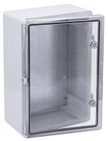 Корпус ЩМПп 500*350*190мм IP65 пластик серый IEK прозрачная дверь
