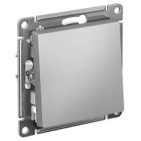 AtlasDesign алюминий переключатель 1кл скрытая 10А IP20 
