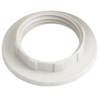 Кольцо для патрона E27 пластик белый Navigator 