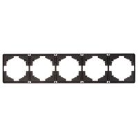 Миле Раунд черный рамка 5-ая горизонтально 