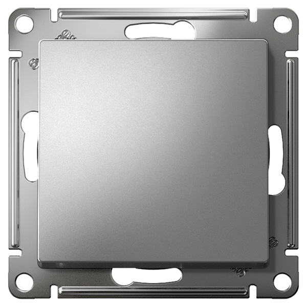 AtlasDesign сталь переключатель перекрестный 1кл скрытая 10А IP20 
