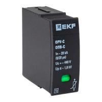 Ограничитель перенапряжения Сменный модуль к ОПВ 1Р 20/20кА 440В EKF