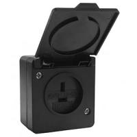 Розетка 10А 42В открытая черный IP43 TEXENERGO 