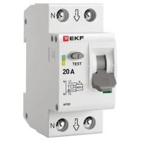 Устройство защиты от дугового пробоя (УЗДП) 1P+N 20А EKF PROxima