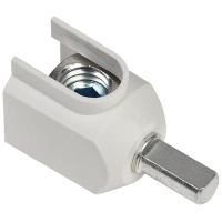 Клемма вводная непосредственная установка 50мм2 100А белый IEK 