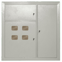 Корпус ЩЭ-4 1010*950*140мм серый IP31 Электростандарт