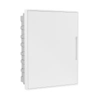 Бокс 24мод встраиваемый  белый белая дверь IP40 FRAME DKC ДЛЯ ПОЛЫХ СТЕН