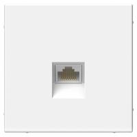 АртГэллери белый розетка RJ45 скрытая 1-ая Cat.5e