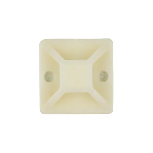 Площадка монтажная самоклеящаяся 25*25мм белый EKF 20шт