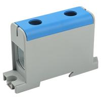 Зажим клеммный DIN-рейка 150мм2 320А синий IEK 