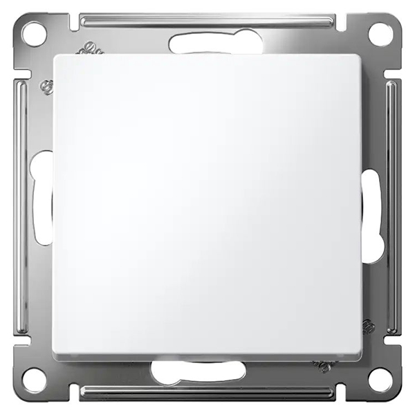 AtlasDesign белый выключатель 1кл скрытая 10А IP20 быстрозаж.