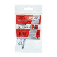 Шуруп сантехнический 8*100мм цинк DIN 571 2шт