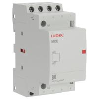 Контактор модульный 25А 230В 4НО 3мод YON max DKC