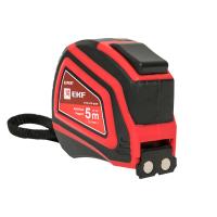 Рулетка 5м*25мм сталь+нейлон EKF Autostop Магнит
