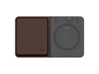 Атлас Профи коричневый блок Р+В1кл открытая горизонтально заземление шторки IP54 