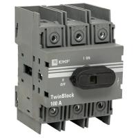 Рубильник 3Р 100А TwinBlock EKF  