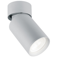 Светильник даунлайт 1*35Вт GU10 цилиндр белый накладной поворотный Feron