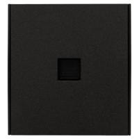 Миле Стронг антрацит механизм RJ45 скрытая 1-ая 