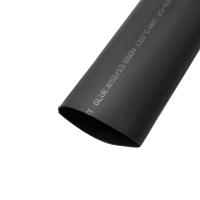 Трубка ТУТ 52/13мм черный 1м с клеем (4:1)