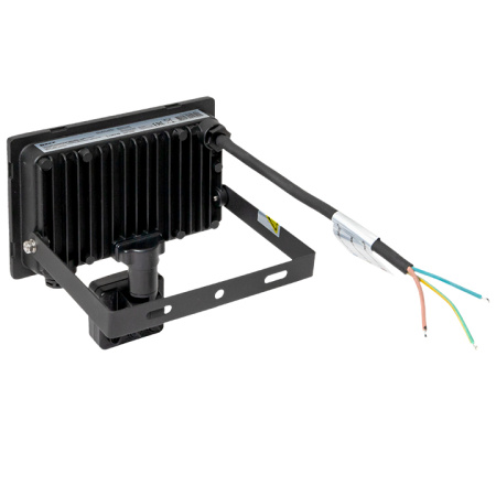 Прожектор свд 50Вт 6500К 4000лм черный IP65 110° Luma EKF датчик движения