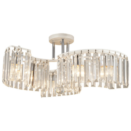 Светильник потолочный (люстра) 6*60Вт E27 белый 