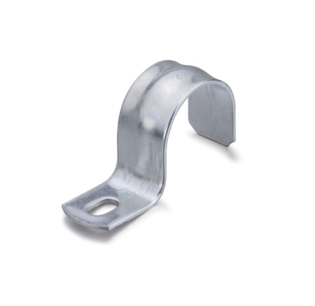 Скоба однолапковая 60-63мм 50шт сталь Fortisflex 