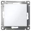 AtlasDesign белый механизм переключателя 1кл скрытая 10А IP20 быстрозажим.клем.  