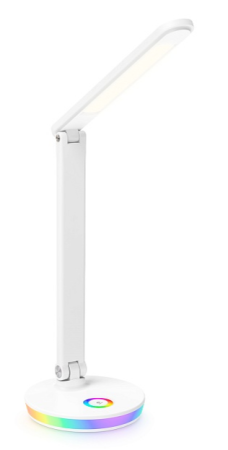 Светильник настольный свд 90Вт 2700-6500К 8910лм белый подставка диммер сенсор Ambrella RGB подсветк