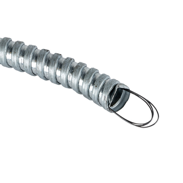 Металлорукав 15мм сталь IP00 Р3-ЦХ с протяжкой EKF 100м