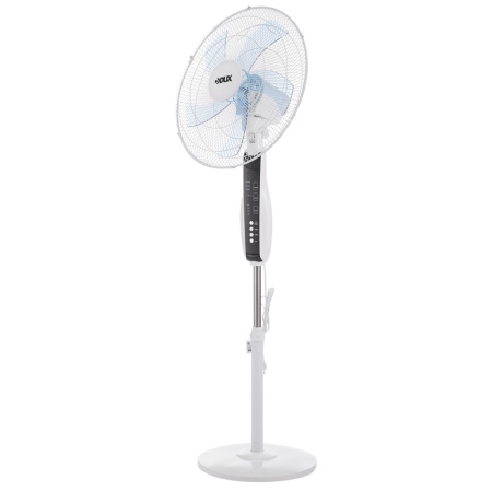 Вентилятор напольный 60Вт белый пультДУ DUX круг основание