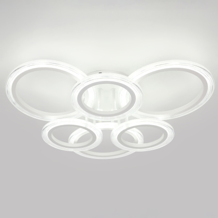 Светильник потолочный (люстра) свд 90Вт 3000К-6500К 7300лм белый пульт