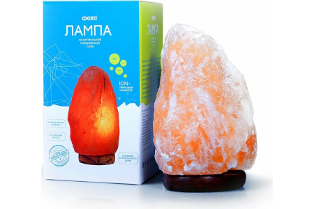 Солевая лампа шар 0,57кг 70*70*80,USB