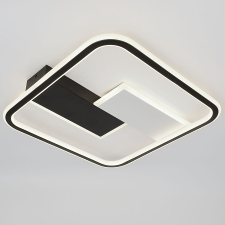 Светильник потолочный (люстра) свд 104Вт 3000К-6500К 8500лм черный пульт