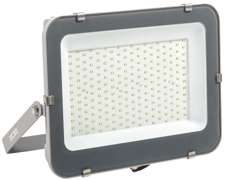 Прожектор свд 200Вт 6500К 17000лм серый IP65 120° SMD IEK 