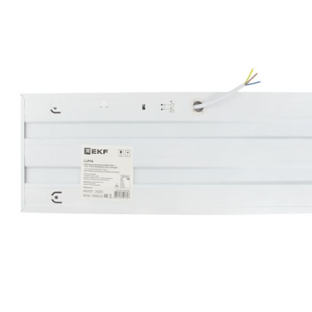 Светильник ДВО 6500К призма 36Вт 3600лм 1195*180*19мм белый IP20 EKF 4111-Z