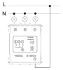 AtlasDesign белый выключатель 3кл скрытая 10А IP20 